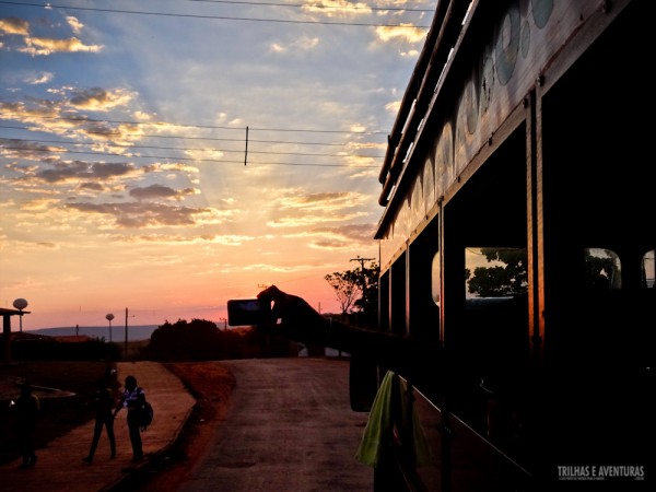 Impossível não parar e registrar um pôr-do-sol como este no Jalapão