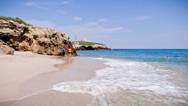 Uma das praias das Ilhas Marietas