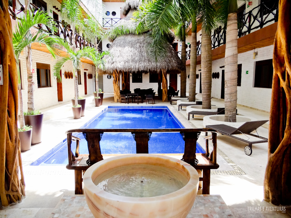 Piscina do Hotel Kupuri, em Sayulita - México