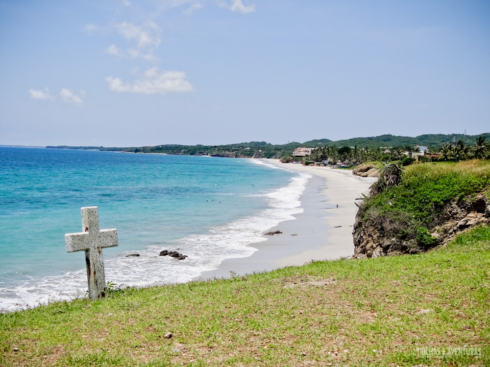 Playa Destiladeras, uma das mais bonitas da Riviera Nayarit