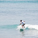 A melhor época de surf na Playa La Lancha é no inverno