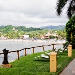 Vista da praia de Sayulita