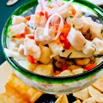 Ceviche no ponto! Perfeição!