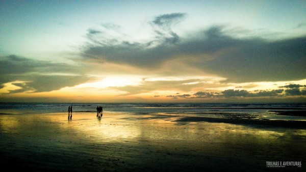 Pôr-do-Sol visto da Praia de Jericoacoara