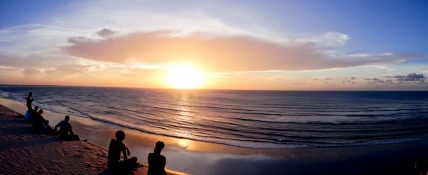 Pôr-do-sol na Duna do Pôr-do-sol, em Jericoacoara