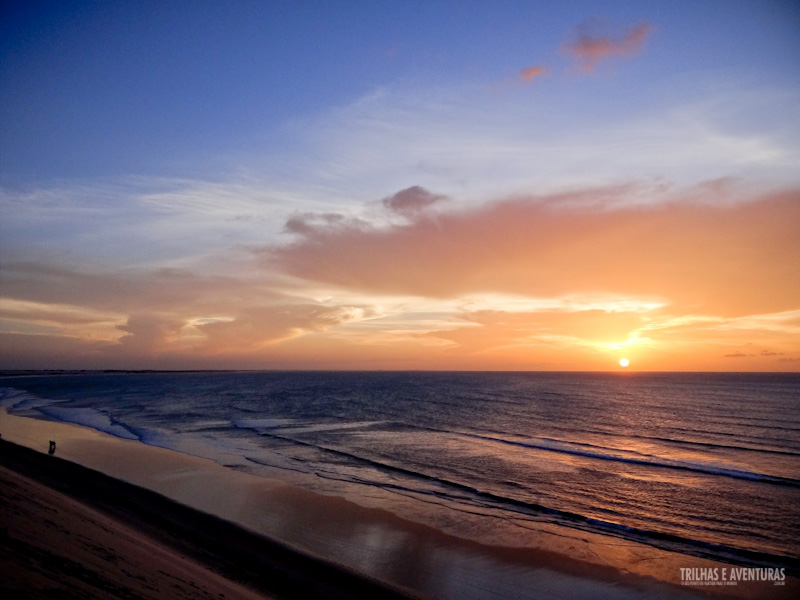 Pôr-do-sol na Duna do Pôr-do-sol, em Jericoacoara