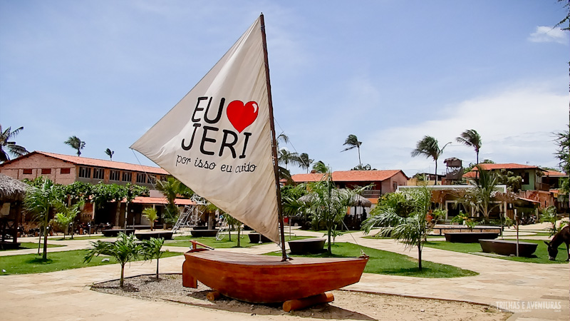 A nova praça de Jericoacoara