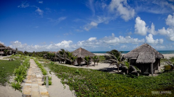 São 12 Bangalôs Praia com vista para a Praia do Preá