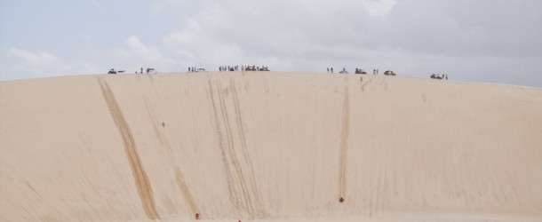 Duna do Funil - Descemos a maior duna do Ceará de Land Rover