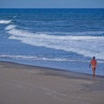 Tranquilidade na Praia de Nudismo de Massarandupió