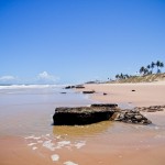 Praia de Nudismo - Massarandupió, na Bahia