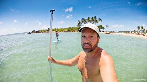 Stand Up Paddle na Segunda Praia do Morro de São Paulo - BA