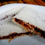 Tapioca de coco com Nutella