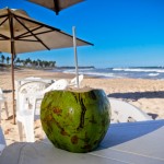 Que tal uma água de coco para refrescar?