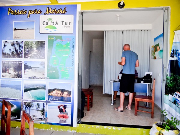 A Caitá Tur faz esse passeio e sai da Terceira Praia