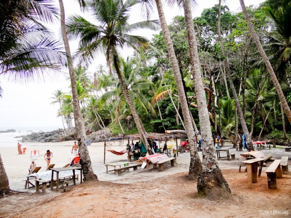 Barraquinhas na Praia do Havaizinho