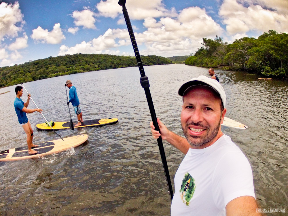 Stand Up Paddle com os amigos da Itacaré Soul SUP