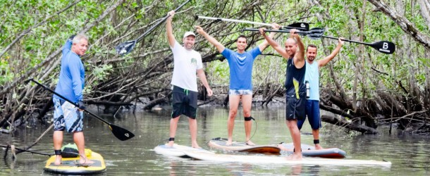 Stand Up Paddle com os amigos da Itacaré Soul SUP