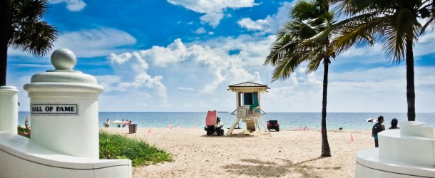 Praia em Fort Lauderdale
