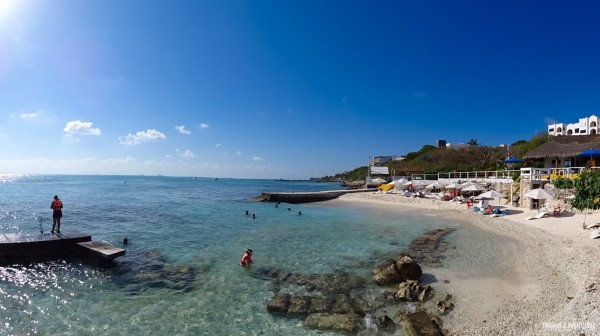 Praia exclusiva em Garrafón de Castilla - Isla Mujeres