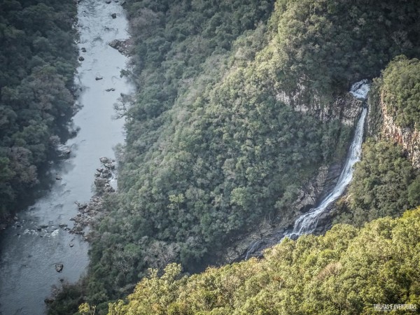 Cascata do Arroio do Caçador, no Parque da Ferradura