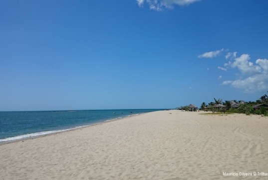 Praia e Pousada BGK Barra Grande Kitepoint no Piauí