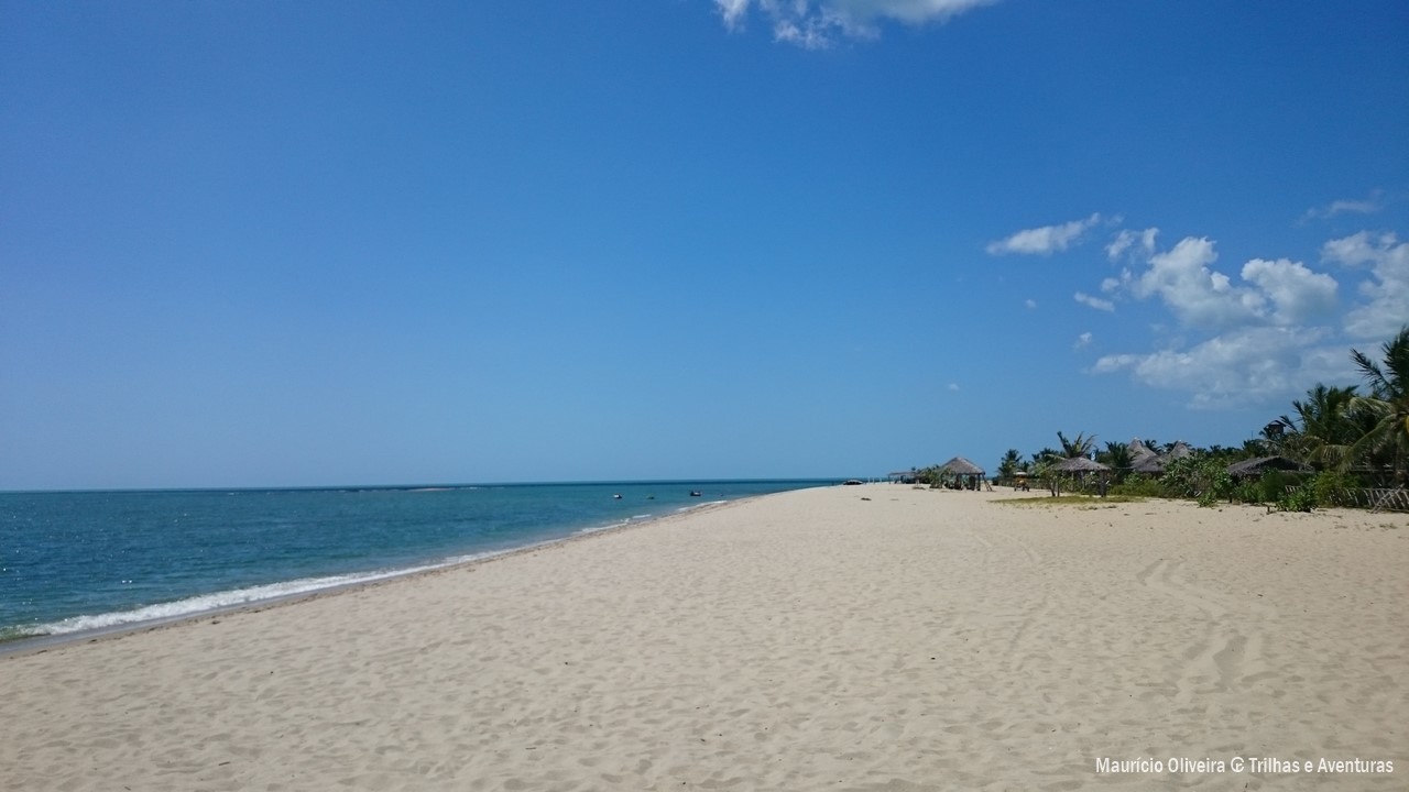 Praia e Pousada BGK Barra Grande Kitepoint no Piauí