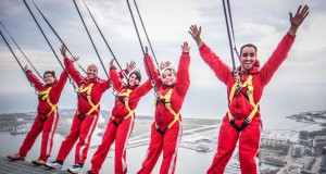 Edgewalk na CN Tower, em Toronto