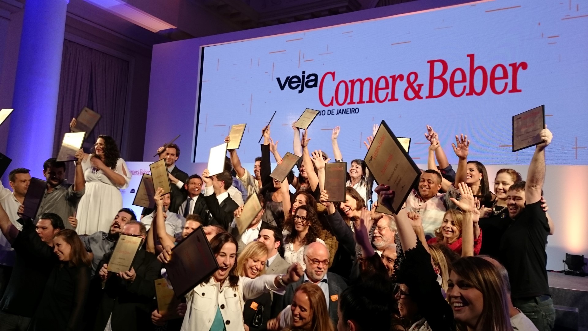 Vencedores do prêmio VejaRio Comer & Beber 2015