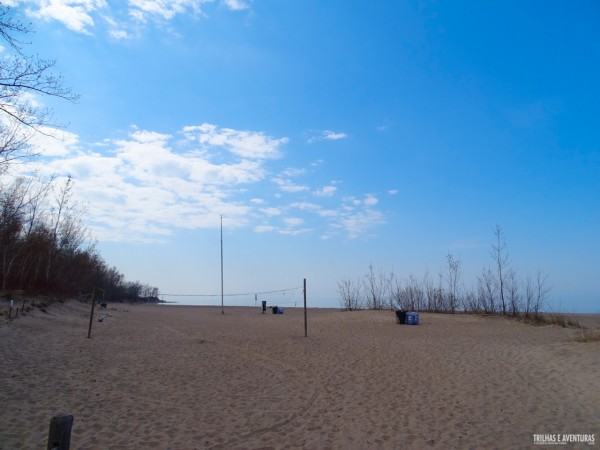 Áreas de lazer em Hanlan's Point Beach