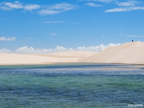 Lagoas de água doce cristalinas nos Lençóis Maranhenses - Rota das Emoções