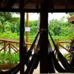 Redário para relaxar no Pantanal Jungle Lodge