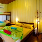 O quarto que ficamos no Pantanal Jungle Lodge