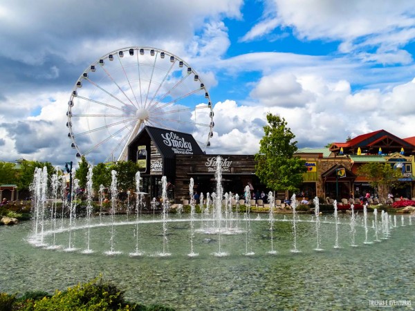 Roda gigante no The Island, em Pigeon Forge