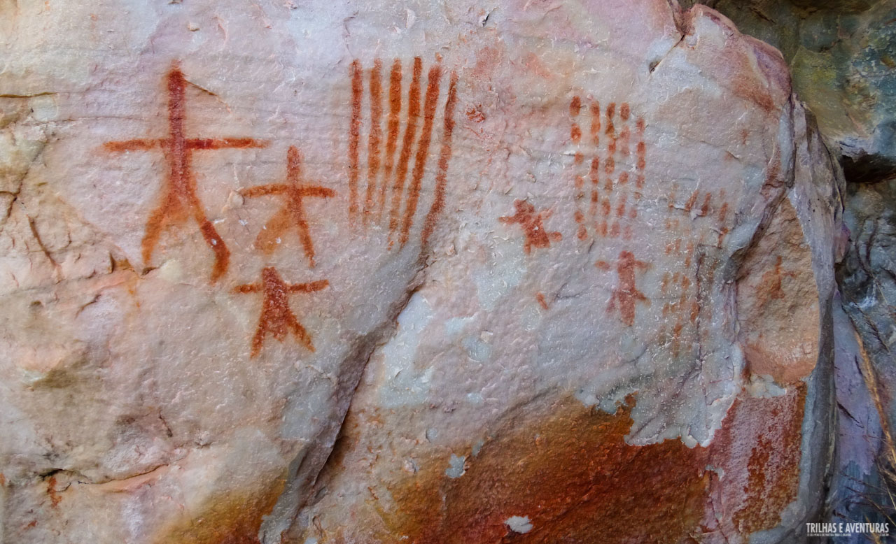 Pinturas Rupestres da Serra do Lenheiros em SJDR