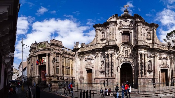Igreja da Companhia de Jesus, no Centro Histórico de Quito
