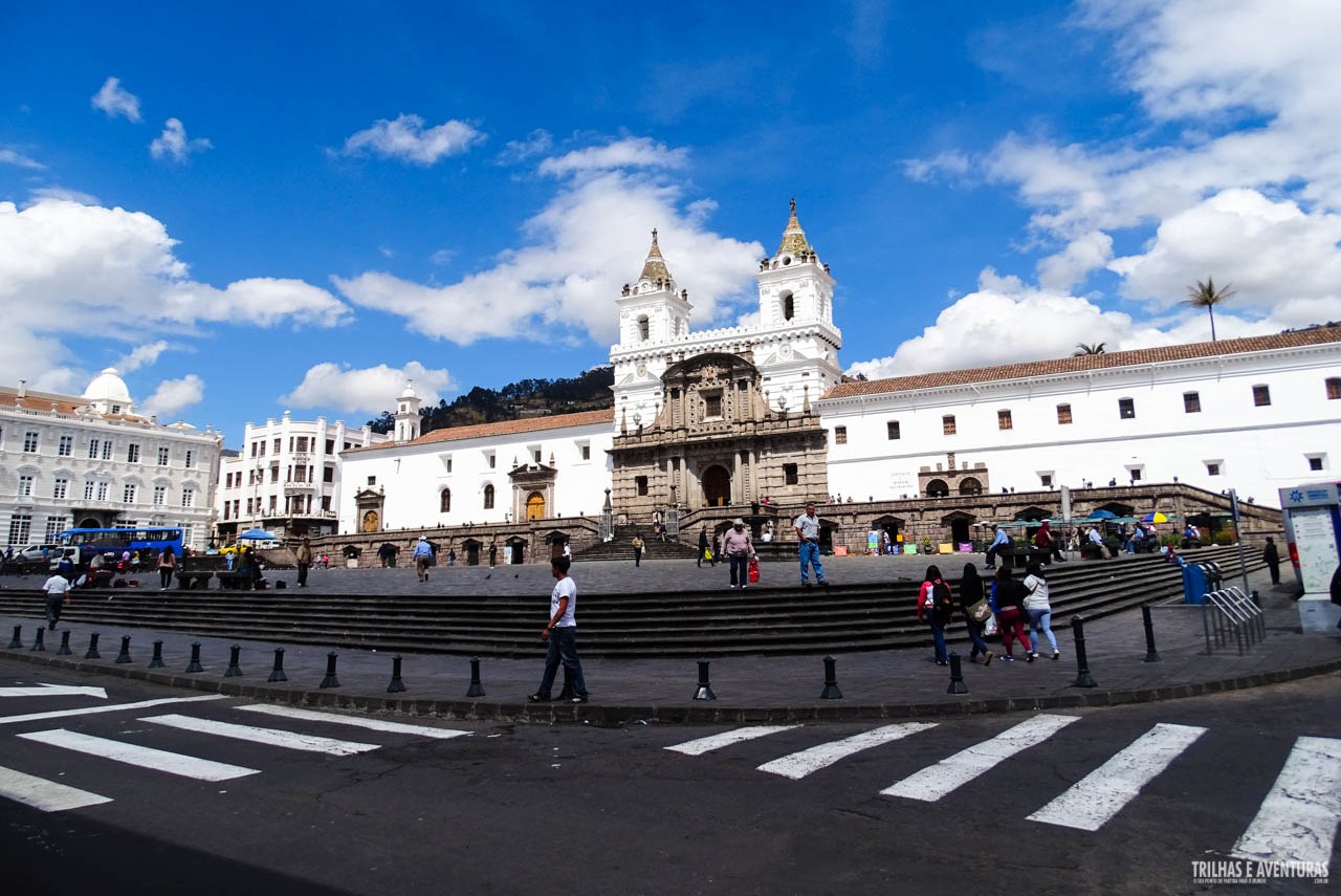 Igreja e Convento de San Francisco, em Quito