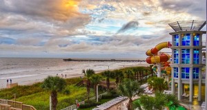 Praia em Myrtle Beach