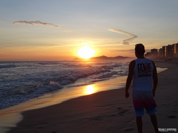 Pôr-do-Sol na Praia da Barra - RJ