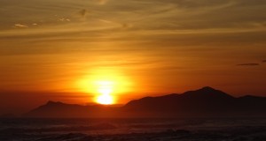 Pôr-do-Sol na Praia da Barra - RJ