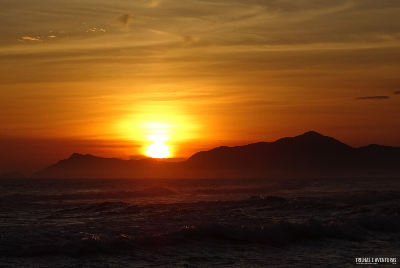 Pôr-do-Sol na Praia da Barra - RJ