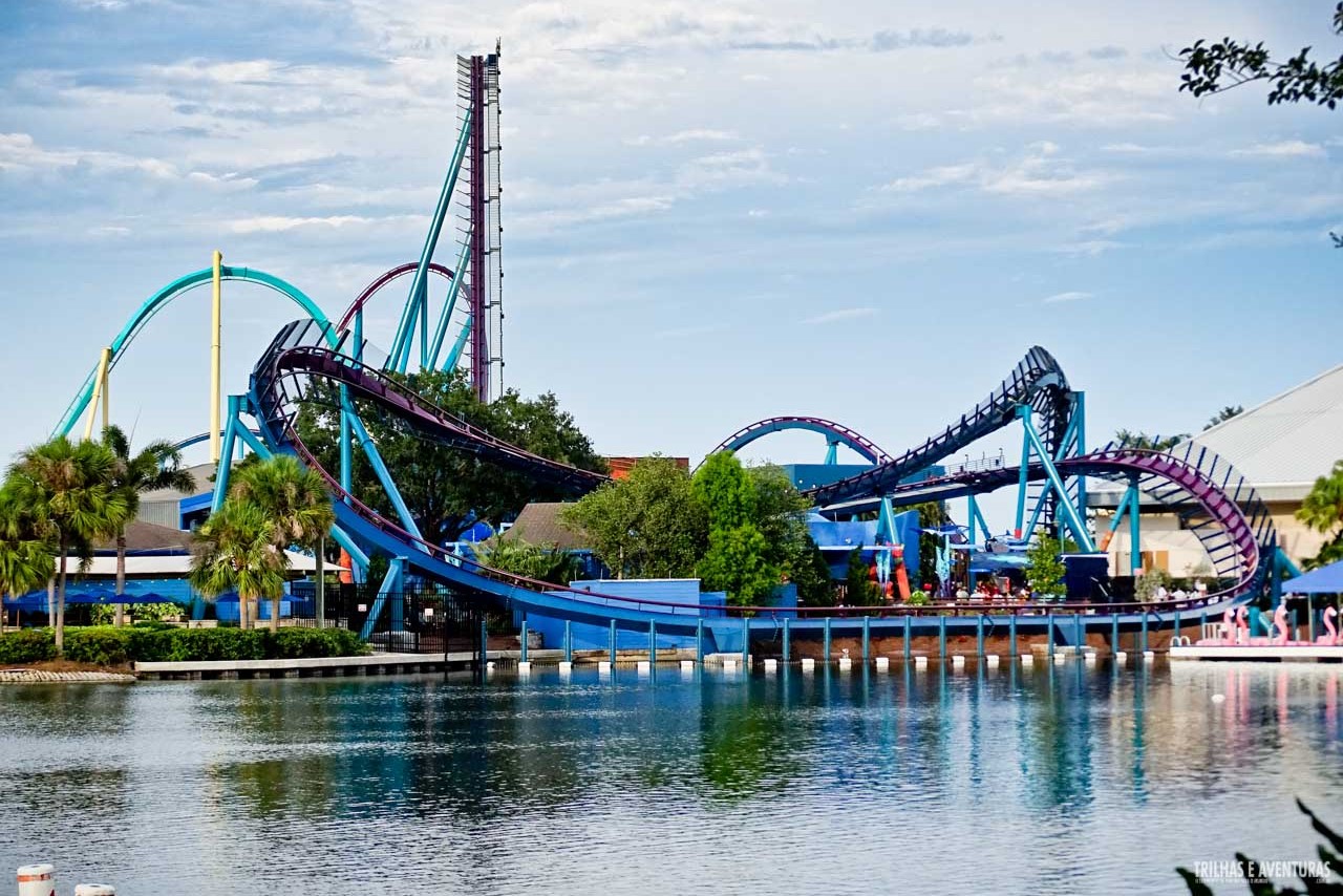 Andamos na Mako, a mais nova montanha-russa do SeaWorld Orlando - Viagens Possíveis