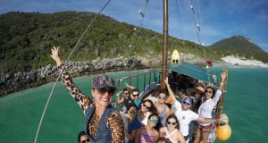 Diversão sem fim no Saveiro Don Juan - Foto: Lily Pestana
