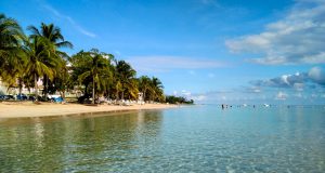 Praia privada de Mammee Bay, exclusiva do RIU Ocho Rios Resort, na Jamaica