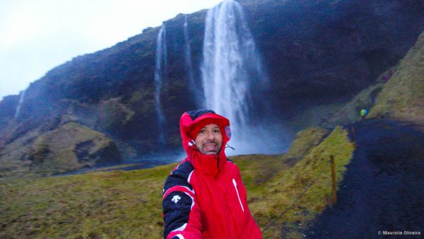 Seljalandsfoss vista de frente...