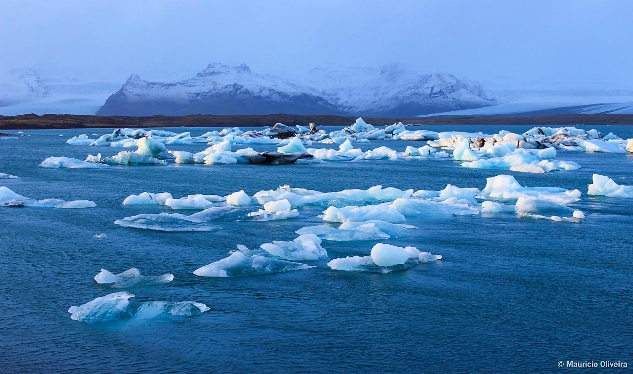 Glacier Lagoon, uma das maravilhas da natureza na Islândia