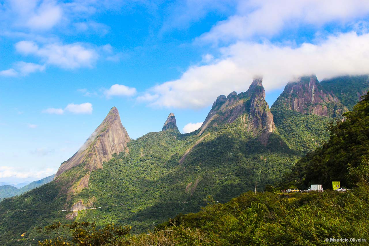 Vista do Mirante do Soberbo para o Dedo de Deus