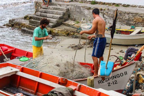 Pesca artesanal em Garopaba - SC