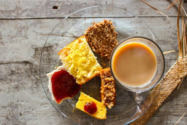 Lanche da tarde com TUDO feito de Butiá na Comunidade Acordi, em Imbituba - SC