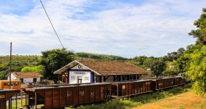 Estação de trem em Cordisburgo - MG